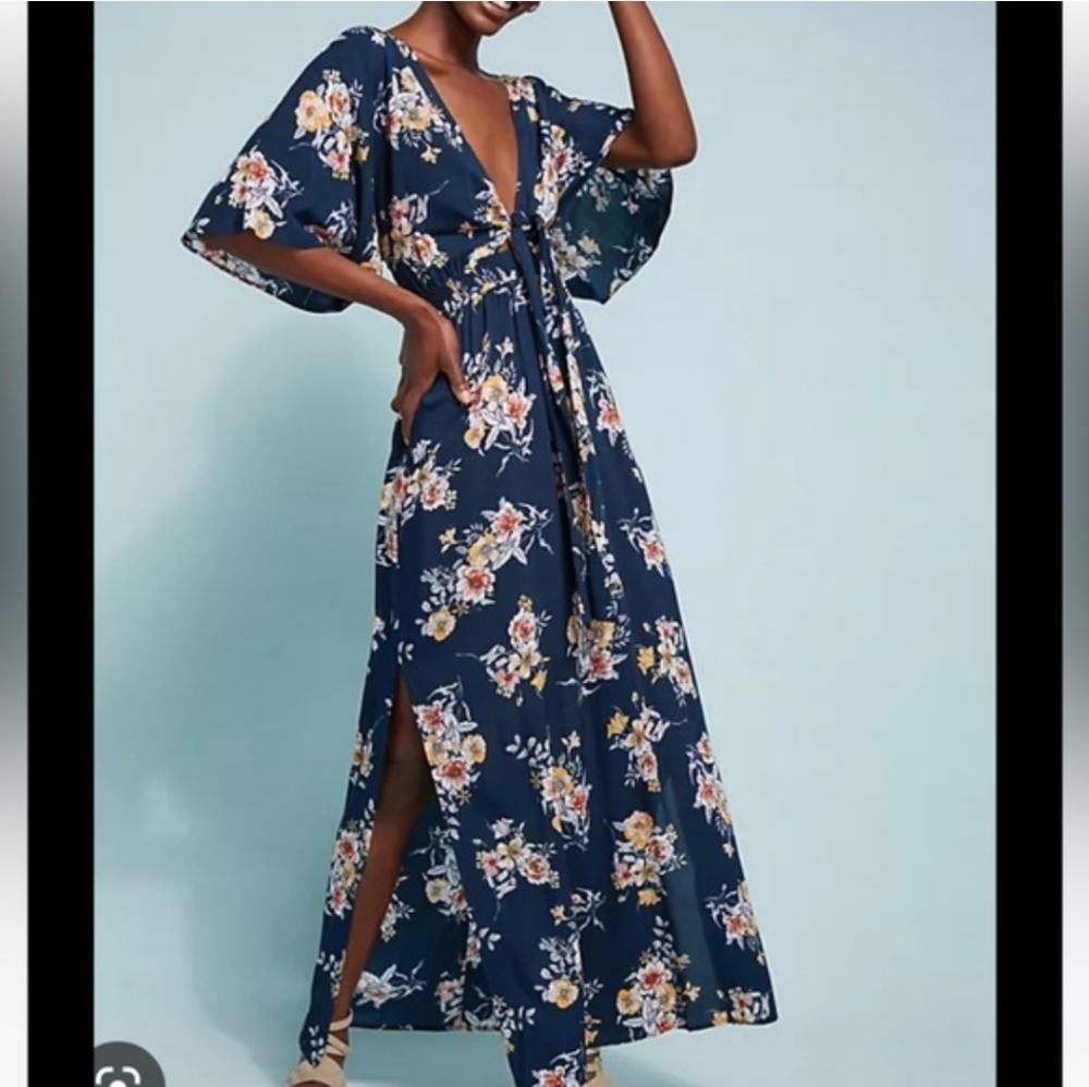 Seafolly Midsummer Maxidress/ Swim Coverup - Picture 2 of 16